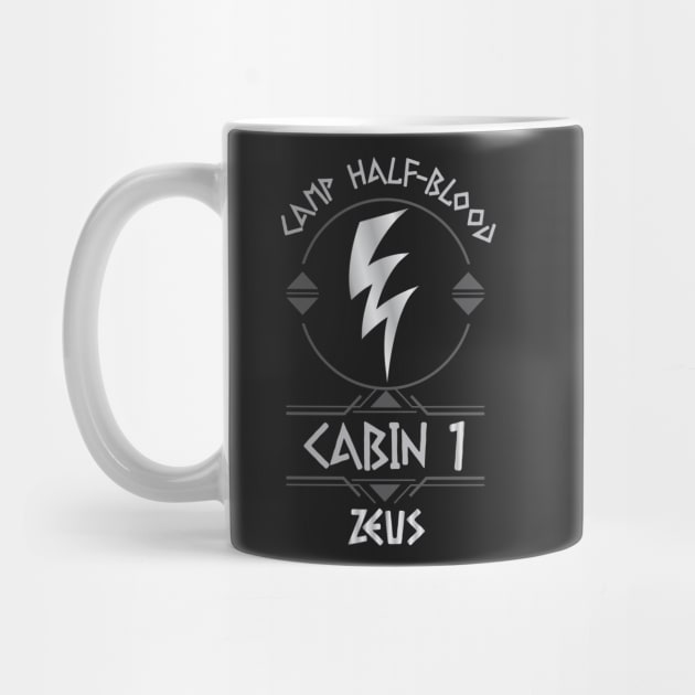 Cabin #1 in Camp Half Blood, Child of Zeus – Percy Jackson inspired design by NxtArt